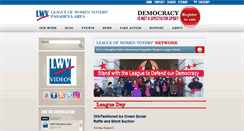 Desktop Screenshot of lwv-pa.org